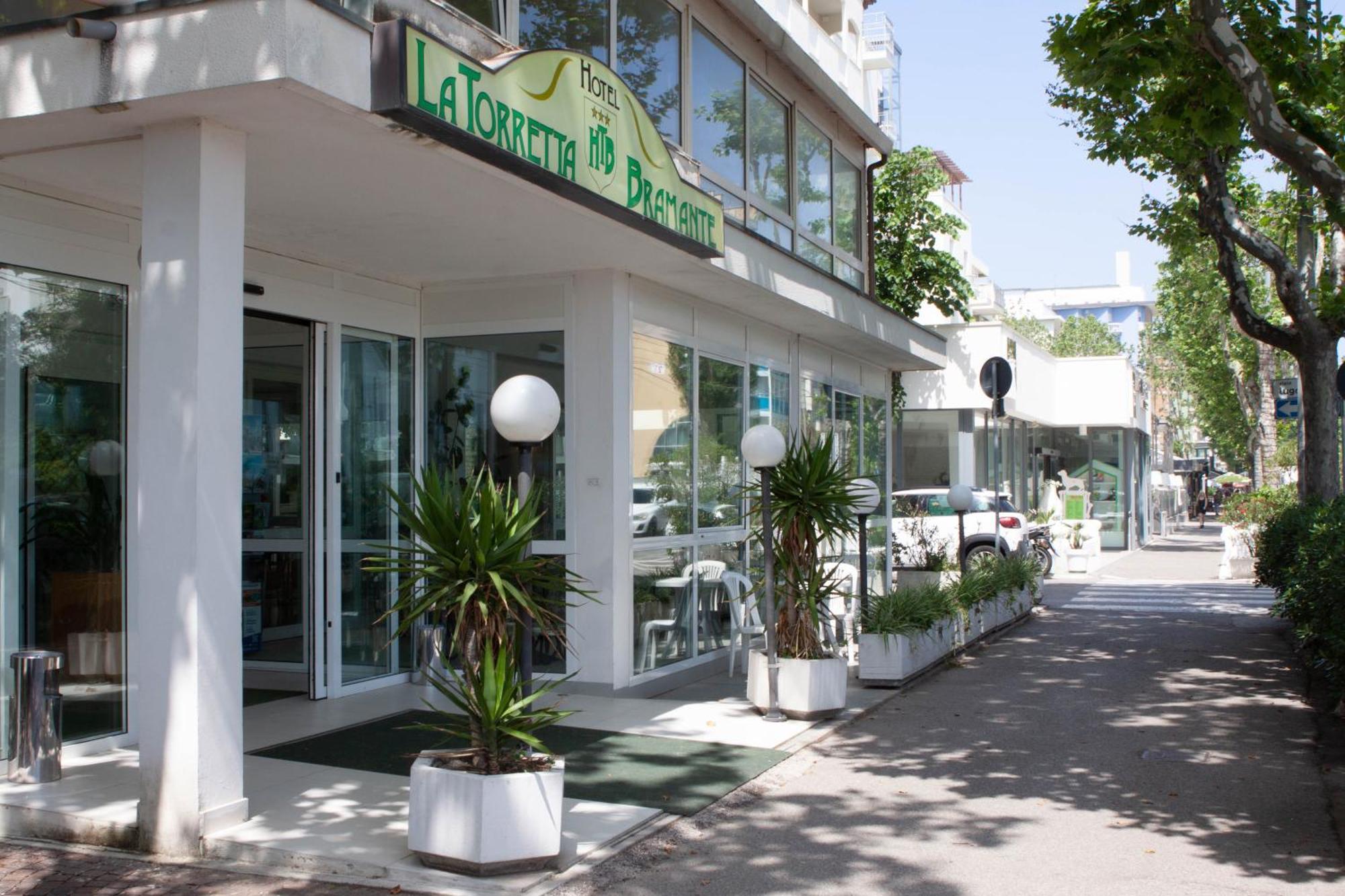 Hotel La Torretta Bramante Rimini Exterior foto